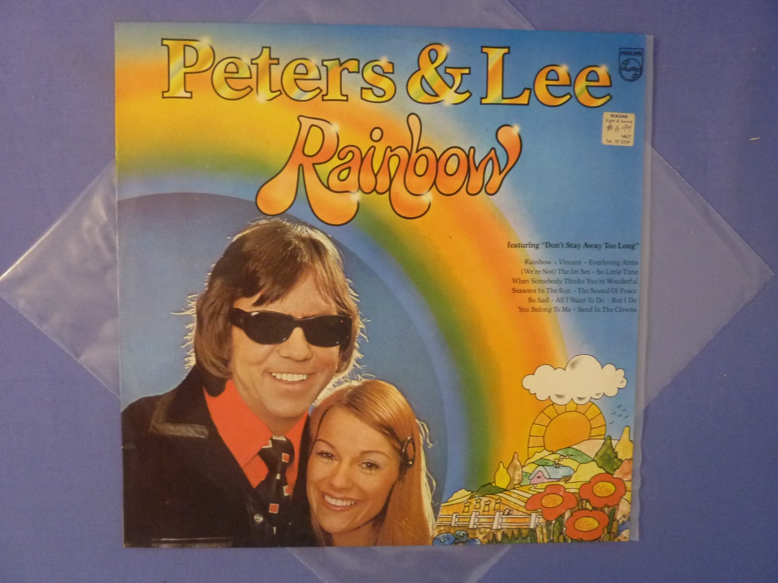 Peters & Lee Rainbow 12"Vinyl LP 33rpm 1974 Philips Aus 6308 208 eBay