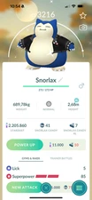 Shiny Snorlax Wearing a Student Jacket - Tr-de 20k stardust