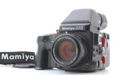[MINT] Mamiya 645 Pro AE Prism Finder 80mm f/2.8 N 120 Film Back From JAPAN
