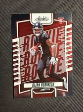 2023 Panini Absolute Bijan Robinson RC Rookie #106 Green Parallel Falcons