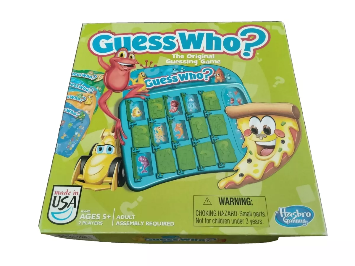 GUESS WHO? GREAT MODERN ORIGINAL 2 PLAYER GUESSING BOARD GAME BY HASBRO  COMPLETE