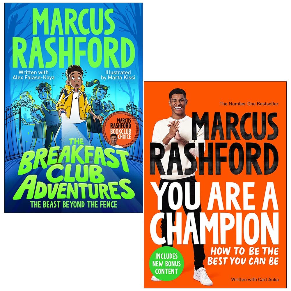 Marcus Rashford 2 Books Set Breakfast Club Adventures, You Are a Champion - Image 2