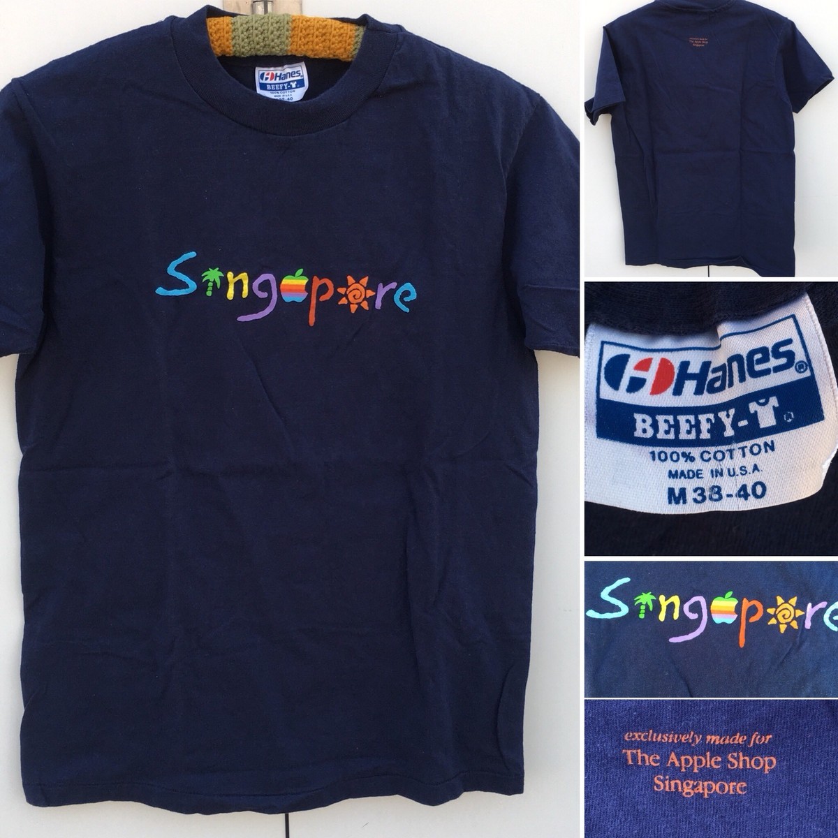 Vintage exclusively made for The Apple Shop Singapore T-Shirt 80s