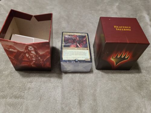 MTG Magic Heavenly Inferno Commander Anthology Sealed Deck w/ Box SEEPICS #20