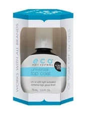 STAR NAIL LED UV ECO UNIVERSAL SOAK-OFF TOP COAT For Nails 2.5 OZ