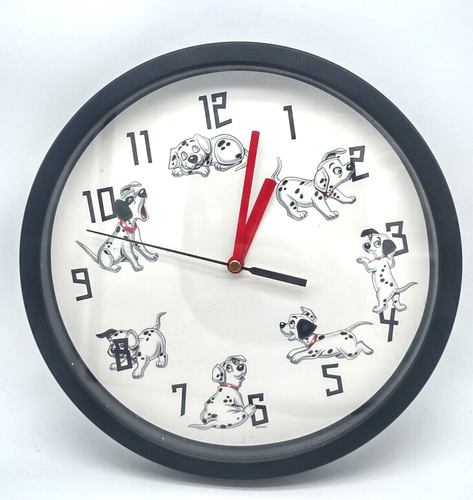 Disney 101 Dalmatians 10” Wall Clock Walt Disney - By Gager