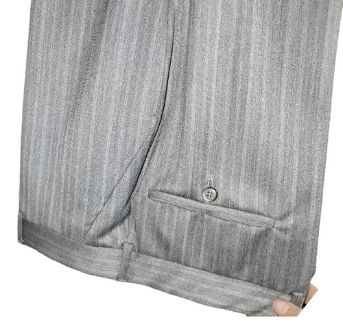 Abito Uomo Pura Lana Inverno Taglio Drop 4 Corto Vintage Italiano Top Quality - Picture 8 of 57