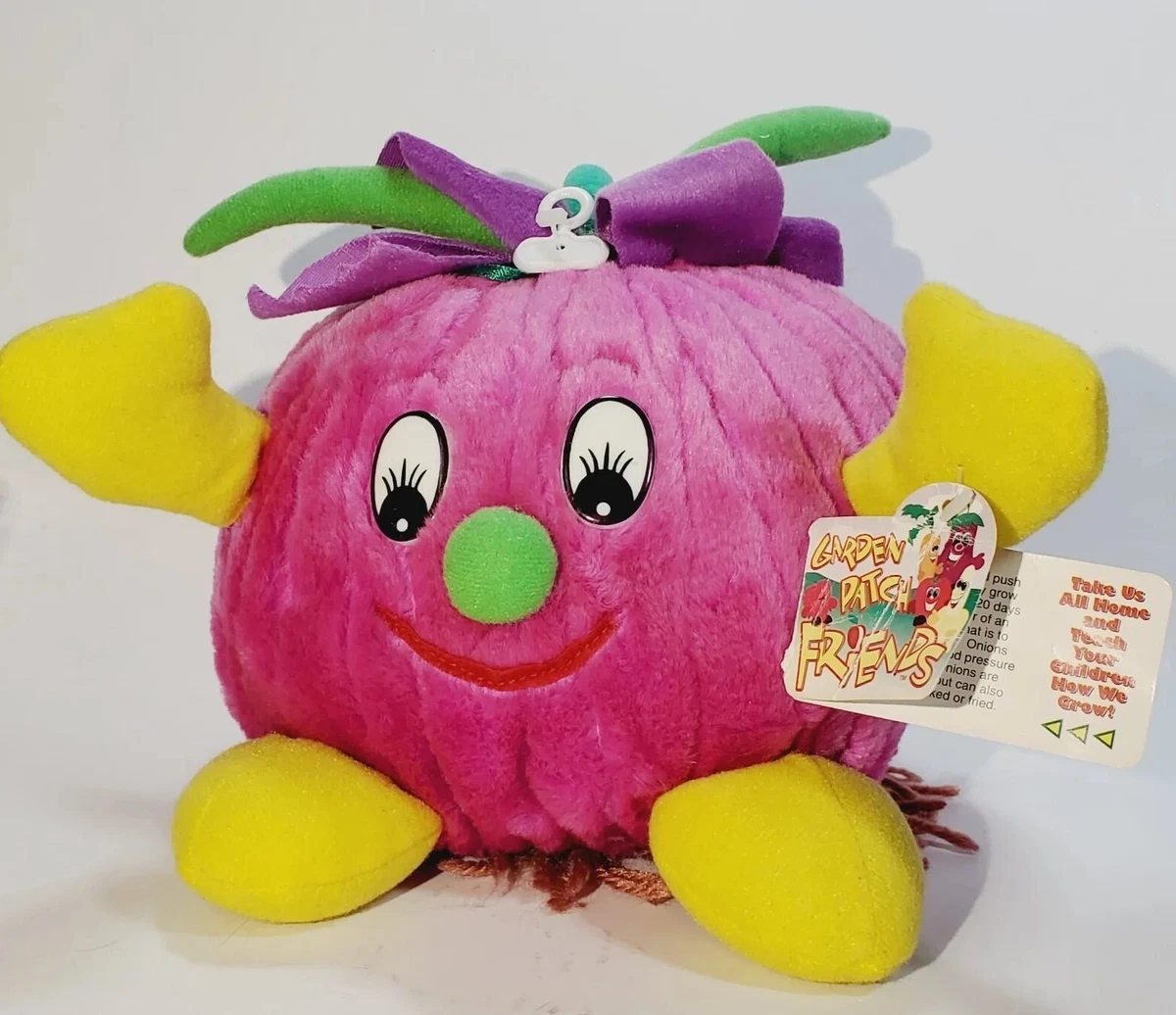 GOFFA Garden Patch Friends Plush OLIVER the Onion Toy w/ original  Tag~Vtg~L.N.!