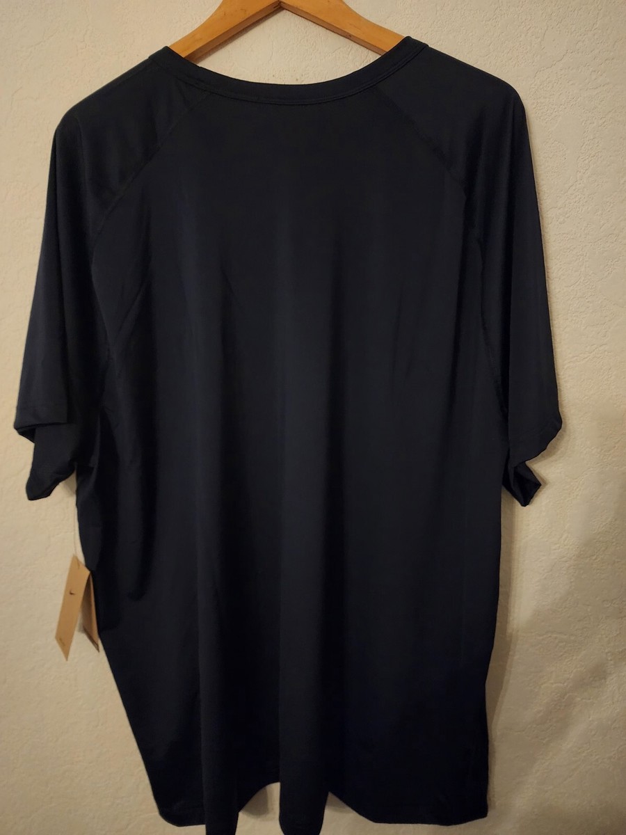 Nike DRI-FIT Ready Training T-Shirt Size 2XL Men's Navy Blue