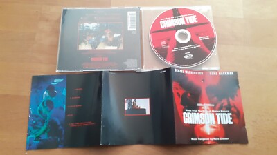 CD Hans Zimmer (Composer) Crimson Tide HOLLYWOOD 1995 O.S.T. FILMMUSIK Grammy