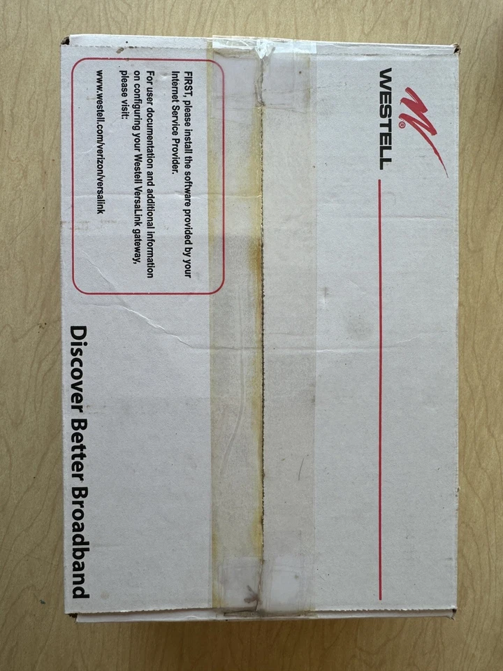 Módem Westell 7500-ADSL2 rutas inalámbrico Internet Wi-Fi 4 puertos A90-750022-07 Foto 3 de 4