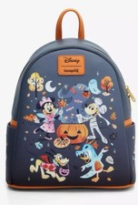 Loungefly Disney Halloween Mickey Friends Costumes Mini Backpack