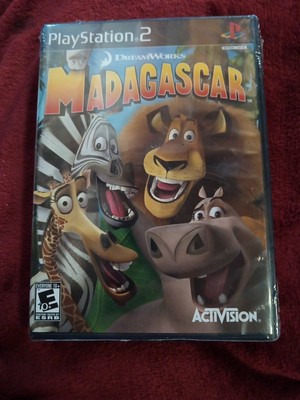 New Madagascar (Sony PlayStation 2 PS2, 2005) Factory Sealed 