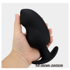 2.5" Huge Thick Butt Plug Dildo Big Anal Dilator Men&Women Masturbator Sex Toy