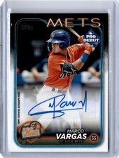 2024 Pro Debut Marco Vargas Auto (B42) A4 Mets