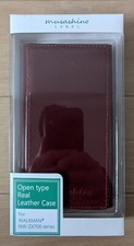 Musashino LABEL Open type Real Leather Case For WALKMAN NW-ZX707 CP-NWZX700LCO/W
