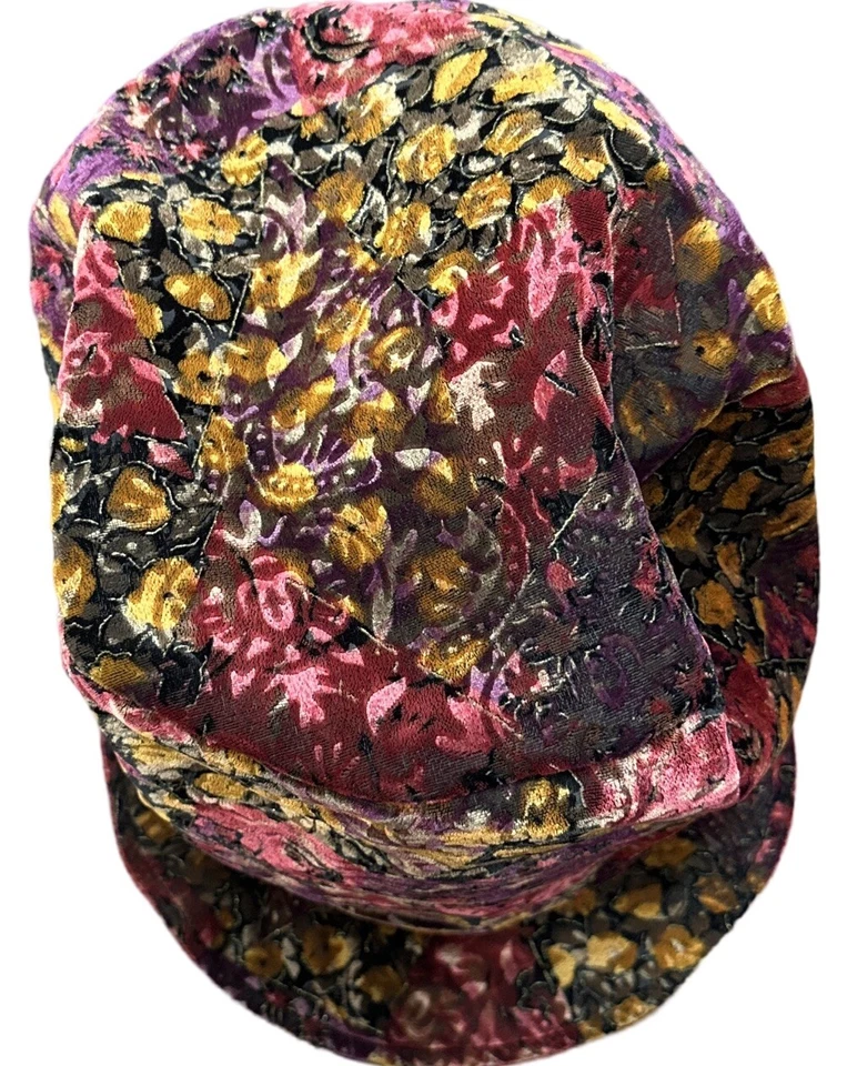 Sombrero de terciopelo de Mardi Gras colorido paraíso veneciano de colección Foto 2 de 4