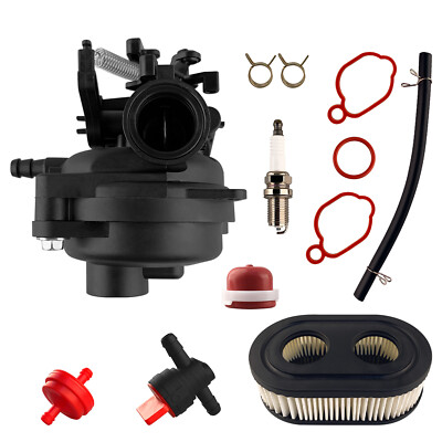 Carburetor Kit For Husqvarna LC221FHE, 21 in. 163cc Briggs & Stratton Lawn Mower