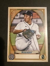 2021 Gypsy Queen Baseball Yusei Kikuchi Blank Nameplate Seattle Mariners 