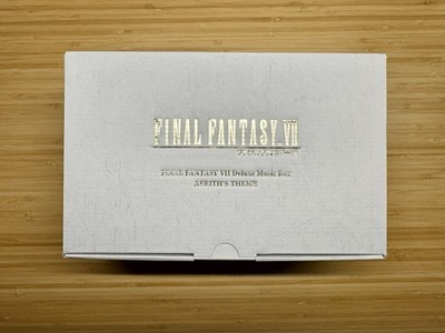 Final Fantasy VII DELUXE MUSIC BOX Aerith's Theme 50 Note Limited Edition NEW