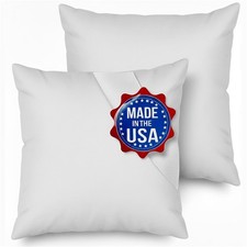2 Pack Pillow Insert 30X30 Hypoallergenic Square Form Sham Stuffer Standard Whit