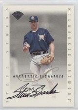 1996 Leaf Signature Series Signatures Update Steve Sparks Auto 0dp1