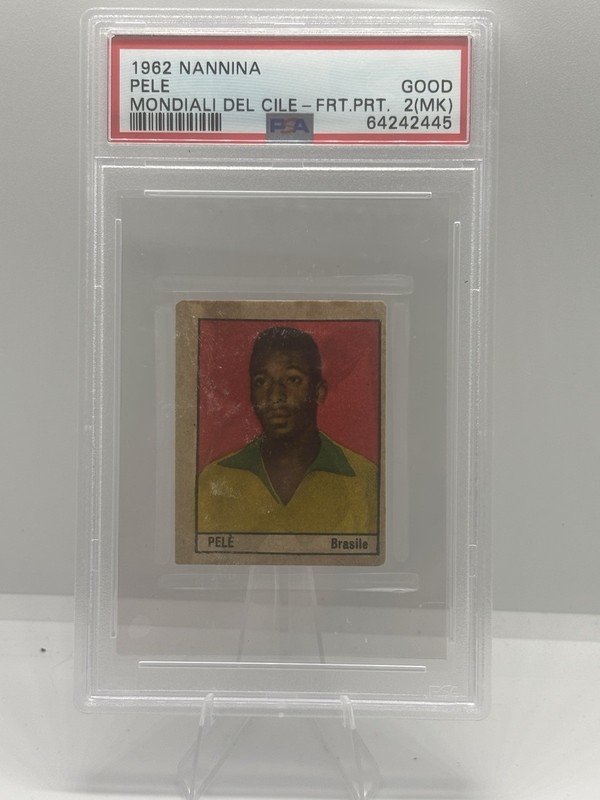 1962 Nannina Pele PSA 2 (mk). Extremely Rare Pele Grail. Only 14 in PSA Pop!!!