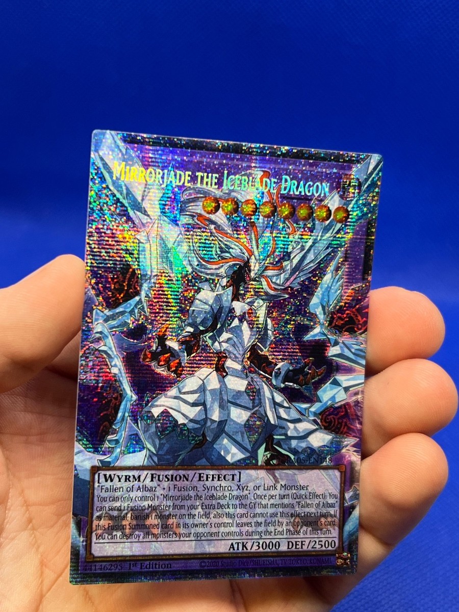 YuGiOh Rarity Collection 5 Mirrorjade the Iceblade Dragon RA05