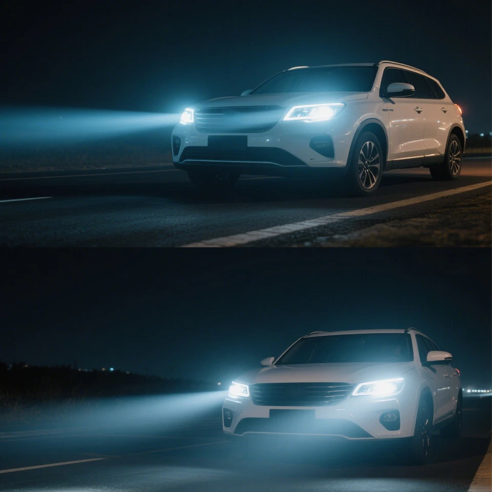 For Cadillac Eldorado 1992-2002 LED Headlight Kit Bulbs High Low Beam Fog Light - Image 4 of 4