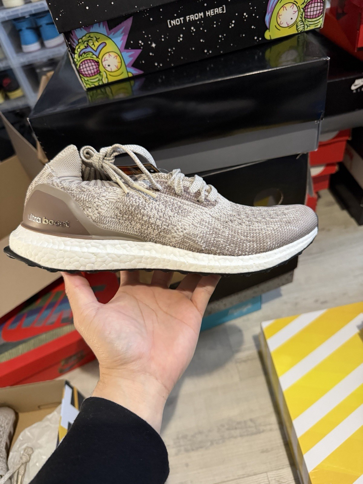 Adidas ultraboost Uncaged Khaki Brown