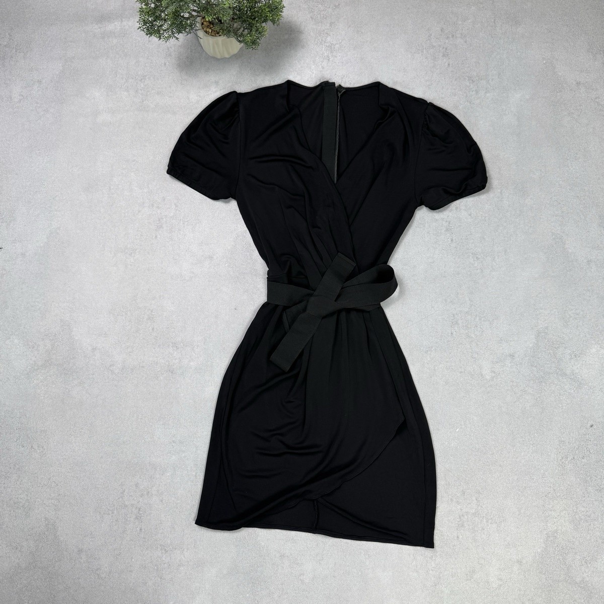 dolce gabbana black mini dress DOLCE & GABBANA Black A-line Brocade Jacquard Mini Dress 42 M