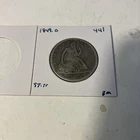 1849-0 Seated Liberty Half Dollar