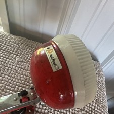 Vintage Ash Flash Red Warning Lantern Emergency Safety Light 1960s-70s Vintage Ash Flash Red Warning Lantern Emergency Safety Light 1960s-70s