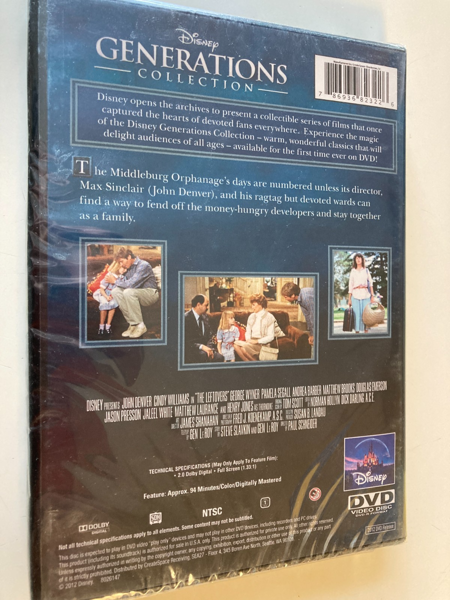 The Leftovers 1986 Magical World of Disney DVD 2012 John Denver