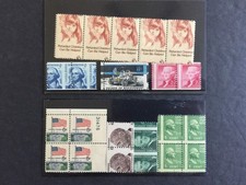 US STAMPS Awesome Lot of (9) Different Misperf ERROR Blocks & Coil Pairs MINT
