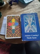 Aleister Crowley Thoth Tarot Deck Vintage