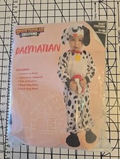 Dalmatian Puppy Dog Costume for Baby Size 12 - 18 Months Halloween Dress Up NEW