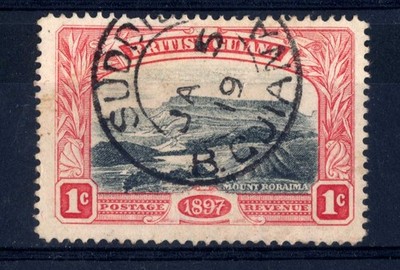GUYANA (BRITISH GUIANA) - 1898 - Monte Roraima