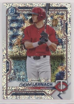 2021 Bowman Chrome Prospects Speckle Refractor Trevor Larnach Rookie RC 0d7t
