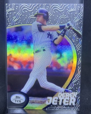 1998 TOPPS TEK CARD #14 DEREK JETER PATTERN #14 