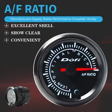 2" 52mm 7 Colors LED Universal Pointer Narrowband Car Air Fuel Ratio Gauge Meter