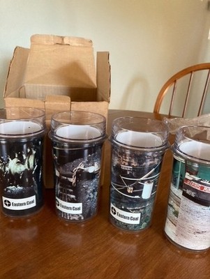 Eastern Coal Company - Set of 4 Tumblers.  Unused.  1980's Safety Award