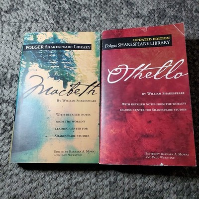 Othello Macbeth William Shakespeare 2009 Folger Shakespeare Library