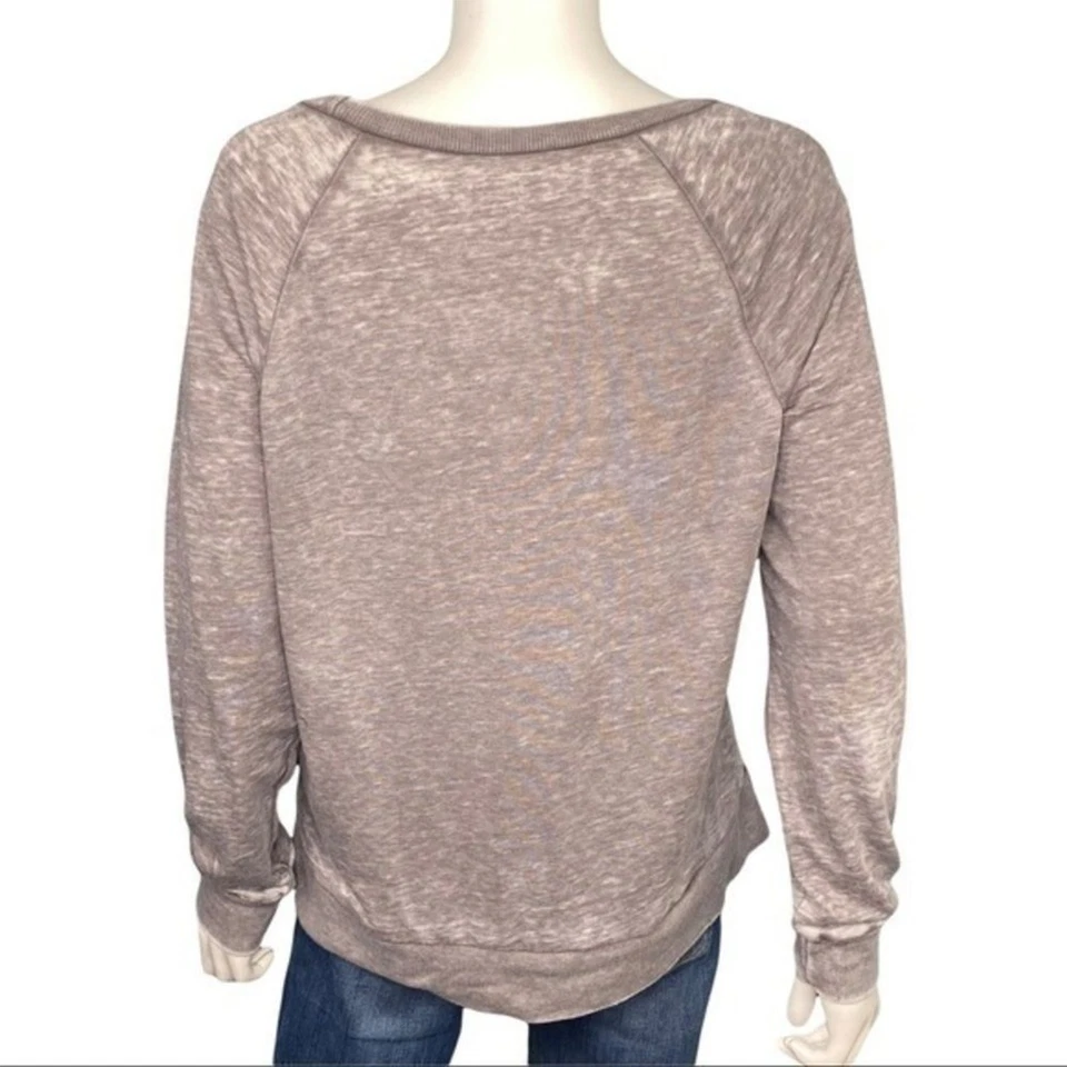 Sudadera informal suéter gris Burnout gráfico Evil Eye Miken Flow Hamsa talla M Foto 3 de 4