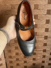 Gladis Brand Black and Tan Leather Flamenco Dance Mary Jane Women’s Heals — photo 2