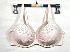 NWT Chantelle Women's 38C Norch Comfort Underwire Bra C13F10, Blushing Pink
