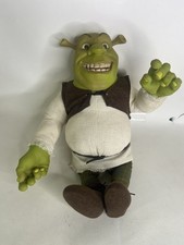 Figura muñeca vinilo peluche Shrek Poseable 14 pulgadas McFarlane Toys 2001 vintage