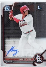2022 Bowman Chrome 1st - Joshua Baez #CPA-JB Auto (RC,AU)