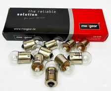 10x R5W BA15S 12V 5W Clear Glühlampe Birne Soffitte Beleuchtung Auto Lampe PKW