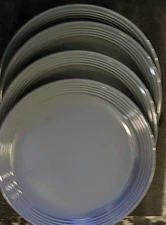 Mainstays Chiara Gray Stoneware (4) NEW 10-5/8"